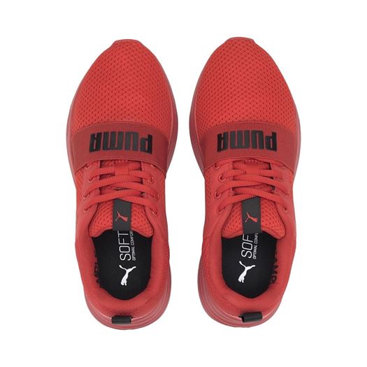 Puma garcon puma wired run jr rouge1865602_5 sur voshoes.com