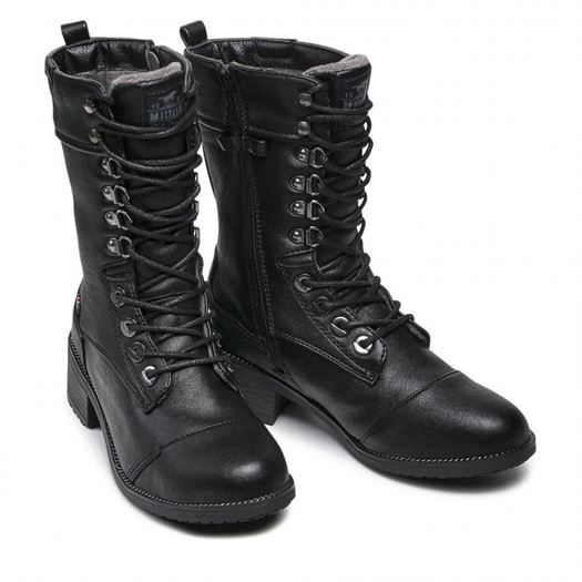 Mustang femme 1402 501 noir1871001_3 sur voshoes.com