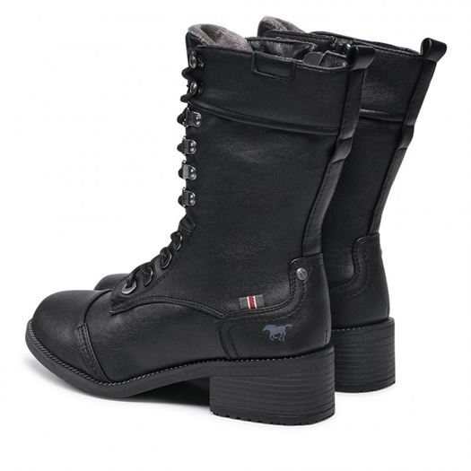 Mustang femme 1402 501 noir1871001_4 sur voshoes.com