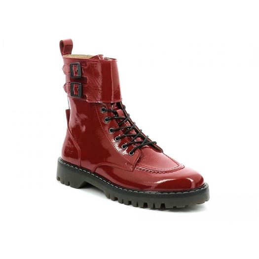 Kickers femme deckranger rouge1871402_2 sur voshoes.com