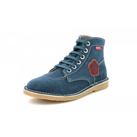 Kickers femme orilegend bleu1872001_2 sur voshoes.com