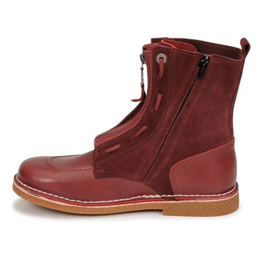 Kickers femme meetickrock bordeaux1872101_3 sur voshoes.com