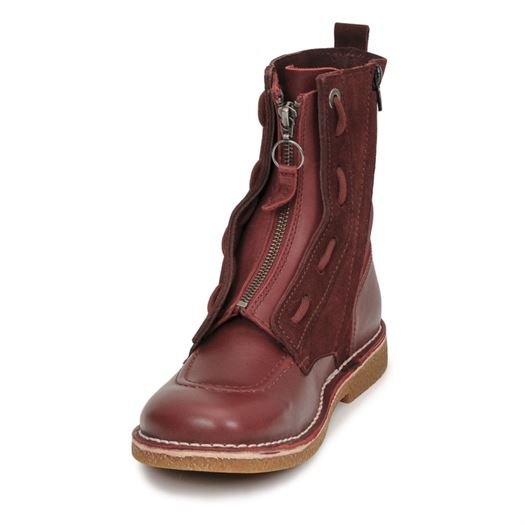 Kickers femme meetickrock bordeaux1872101_4 sur voshoes.com