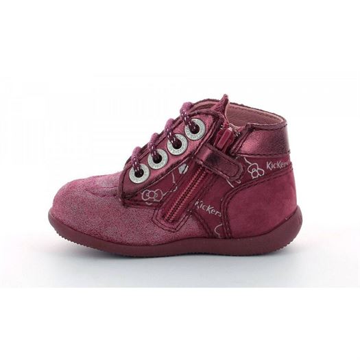 Kickers fille bonzip2 bordeaux1873301_3 sur voshoes.com