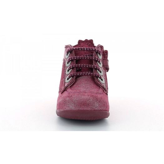 Kickers fille bonzip2 bordeaux1873301_4 sur voshoes.com