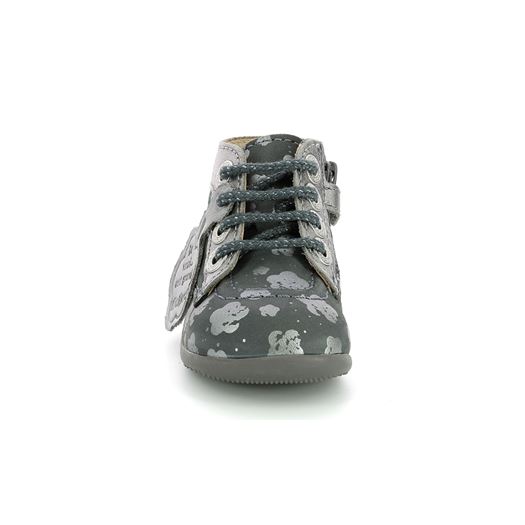 Kickers fille bonzip 2 gris1873401_3 sur voshoes.com