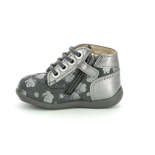 Kickers fille bonzip 2 gris1873401_4 sur voshoes.com