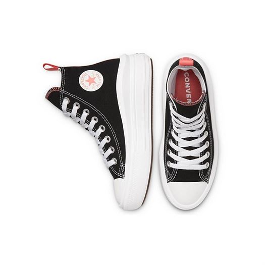 Converse femme chuck taylor hi move 21 noir1875401_4 sur voshoes.com