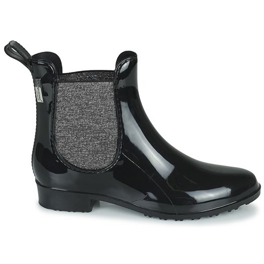 femme Les tropeziennes par m. b femme boots pluie noir