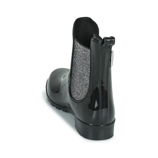 Les tropeziennes par m b femme boots pluie noir1877201_3 sur voshoes.com