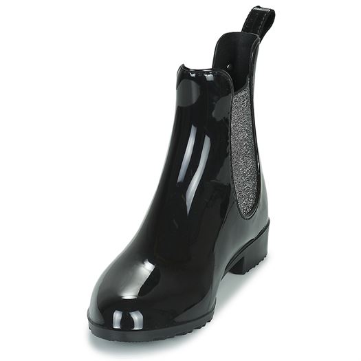 Les tropeziennes par m b femme boots pluie noir1877201_4 sur voshoes.com