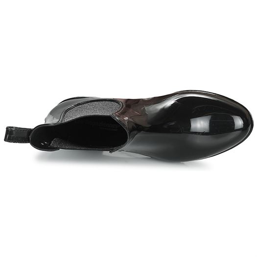 Les tropeziennes par m b femme boots pluie noir1877201_5 sur voshoes.com