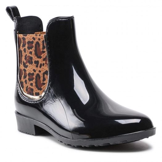 Les tropeziennes par m. b femme boots pluie noir1877202_2 sur voshoes.com