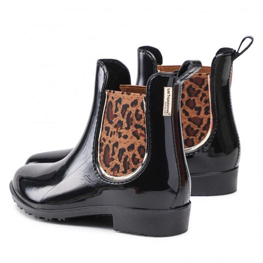 Les tropeziennes par m b femme boots pluie noir1877202_4 sur voshoes.com