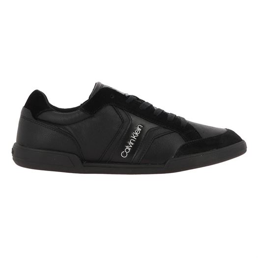 homme Calvin klein homme low top lace up lth noir