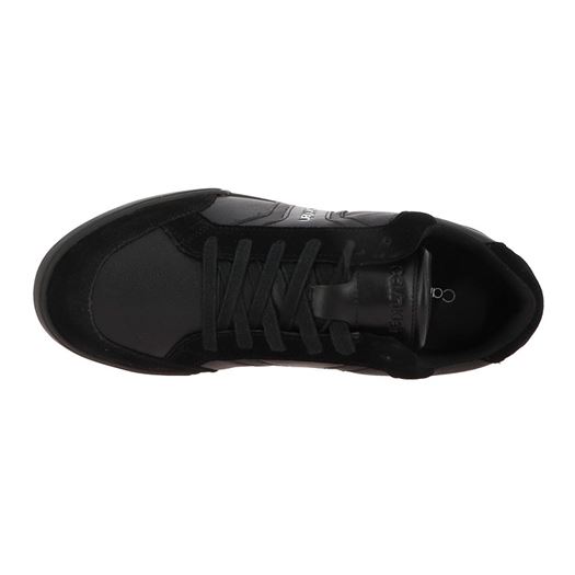 Calvin klein homme low top lace up lth noir1878601_3 sur voshoes.com