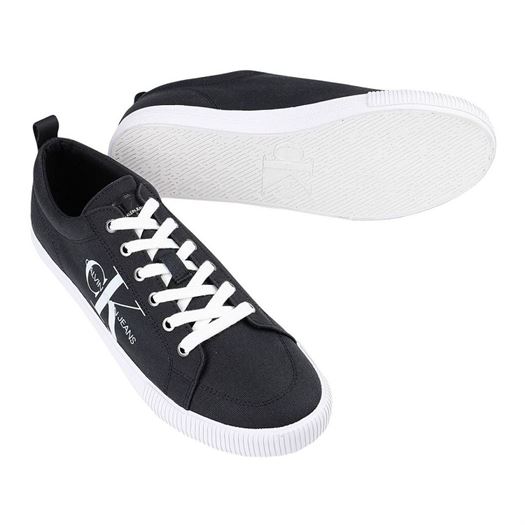 Calvin klein femme vulcanized laceup sn noir1879901_2 sur voshoes.com