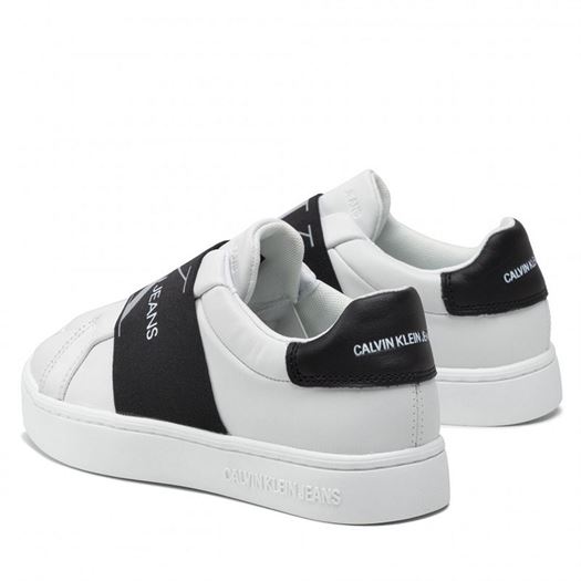 Calvin klein femme cupsole elastic blanc1880101_4 sur voshoes.com