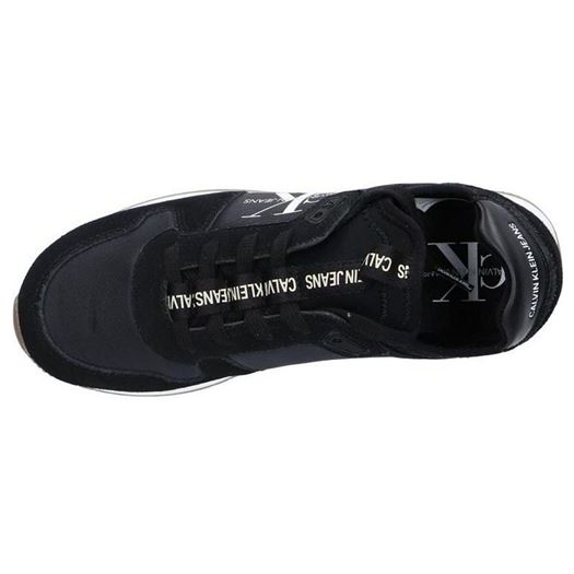 Calvin klein femme runner laceup sneake noir1880201_4 sur voshoes.com