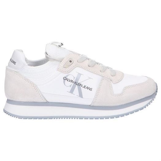 femme Calvin klein femme runner laceup sneake blanc