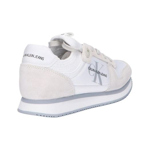 Calvin klein femme runner laceup sneake blanc1880202_5 sur voshoes.com