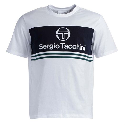 homme Sergio tacchini homme atha tee blanc