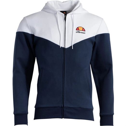 homme Ellesse homme mercurino fz hoody blanc