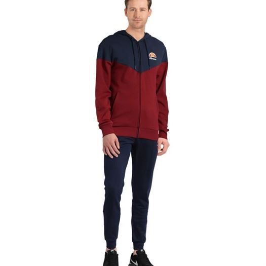 Ellesse homme mercurino fz hoody rouge1897302_3 sur voshoes.com