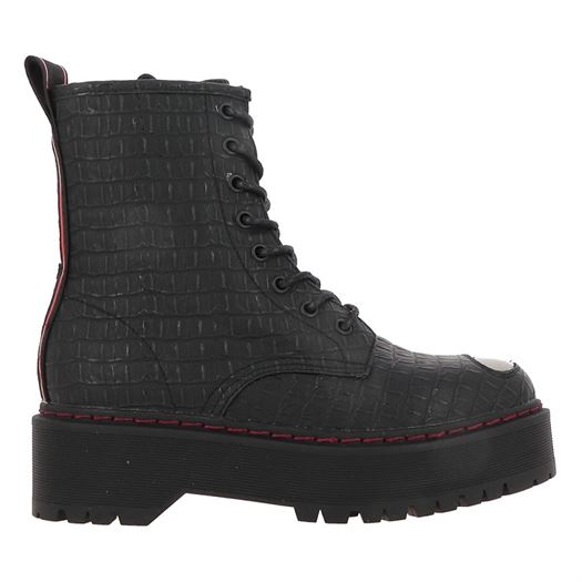 femme Replay femme bottines rock noir