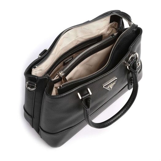Guess femme cordelia luxury satchel noir1906301_4 sur voshoes.com