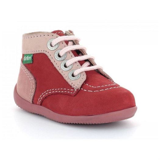 Kickers fille bonzip2 rose1910301_2 sur voshoes.com