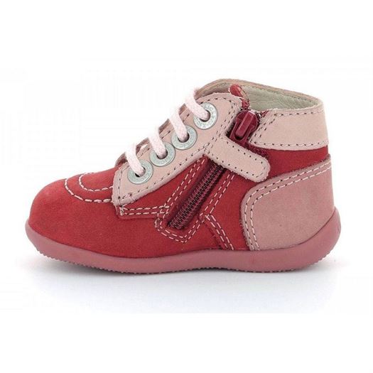 Kickers fille bonzip2 rose1910301_3 sur voshoes.com