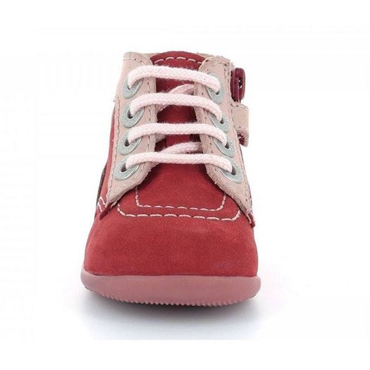 Kickers fille bonzip2 rose1910301_4 sur voshoes.com