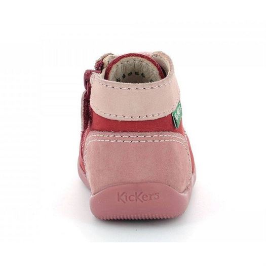 Kickers fille bonzip2 rose1910301_5 sur voshoes.com