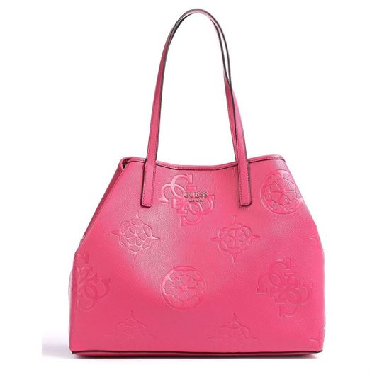 femme Guess femme vikky large tote rose