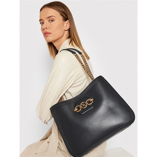 Guess femme hensely girlfriend tote noir1912501_6 sur voshoes.com