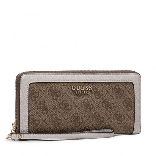 femme Guess femme zadie logo slg cheque org beige