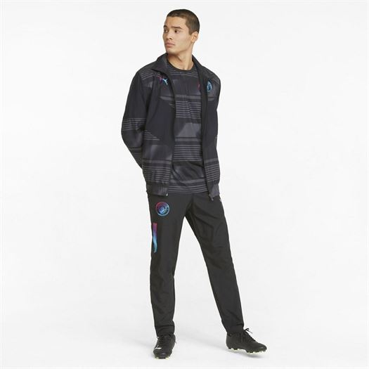 Puma homme mcfc prematch jacket gris1924101_5 sur voshoes.com