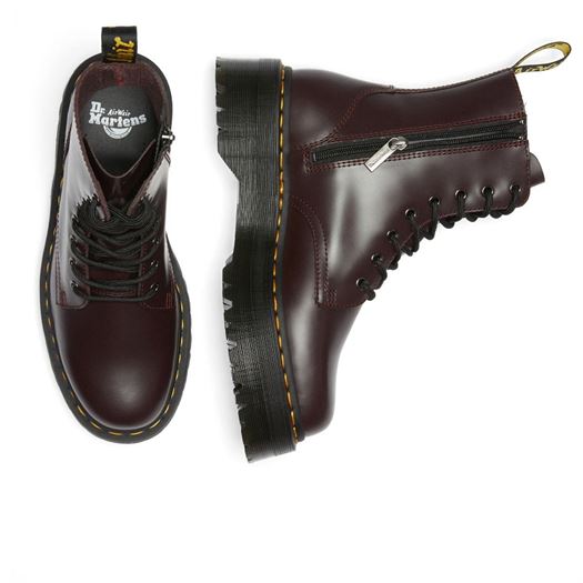 Dr martens femme jadon bordeaux1924601_5 sur voshoes.com