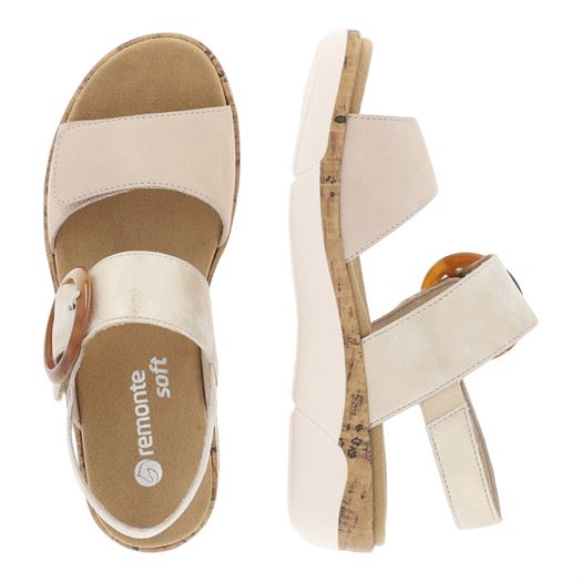 Remonte femme r6853 beige1926909_4 sur voshoes.com