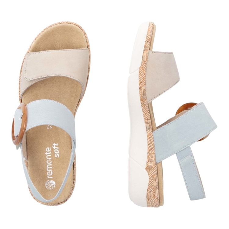 Remonte femme r6853 bleu1926910_4 sur voshoes.com
