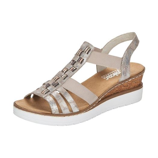 Rieker femme v3822 gris1928501_2 sur voshoes.com