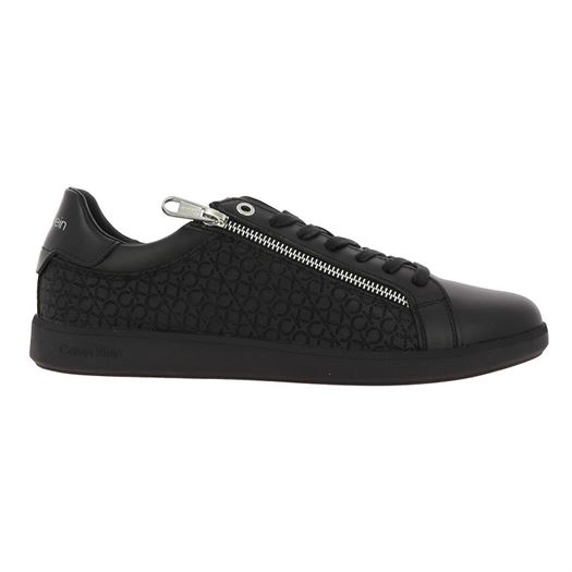 homme Calvin klein homme low top lace up mono noir