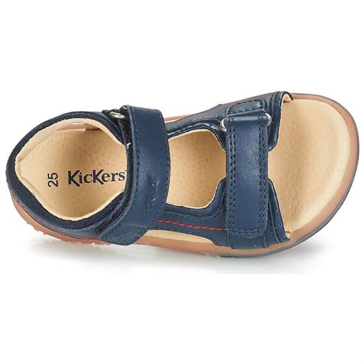 Kickers femme platino bleu1944201_4 sur voshoes.com