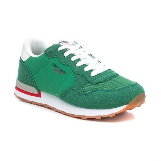 Baskets mode homme Teddy smith 71415 vert VoShoes