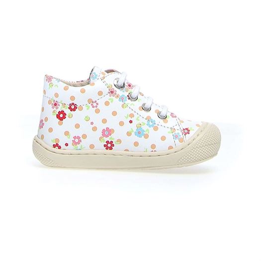 Chaussures souples fille Naturino naturino cocoon blanc