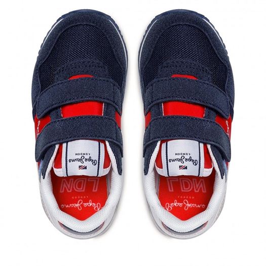 Pepe jeans garcon london one bk bleu1971301_5 sur voshoes.com