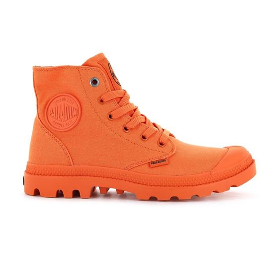 femme Palladium femme mono chrome orange