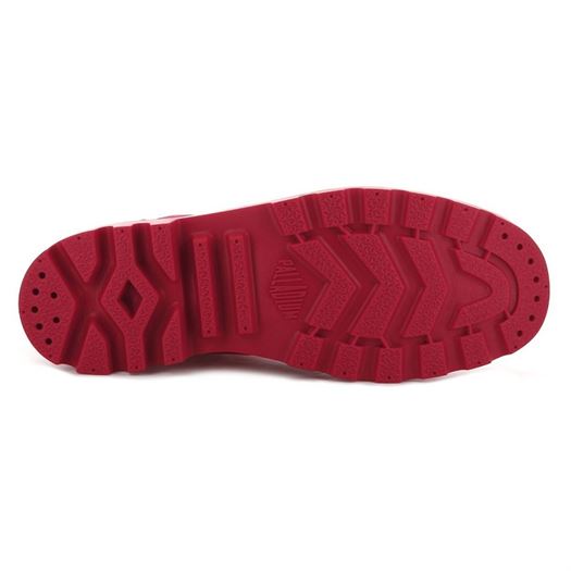 Palladium femme mono chrome rouge1972203_5 sur voshoes.com