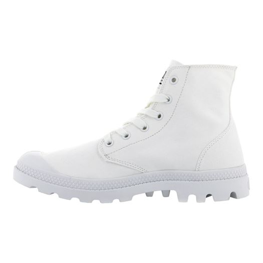 Palladium femme mono chrome blanc1972204_5 sur voshoes.com